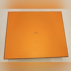 Hermes large empty gift box with packaging